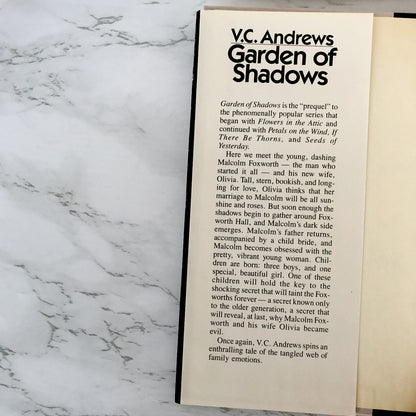 Garden of Shadows by V.C. Andrews [BOOK CLUB EDITION / 1987]