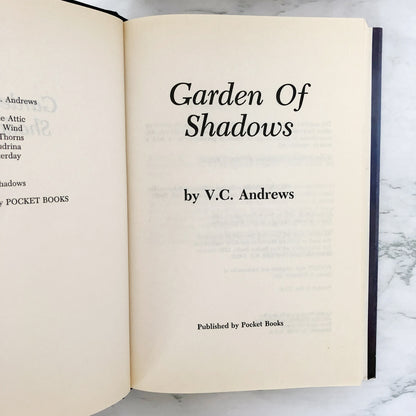 Garden of Shadows by V.C. Andrews [BOOK CLUB EDITION / 1987]