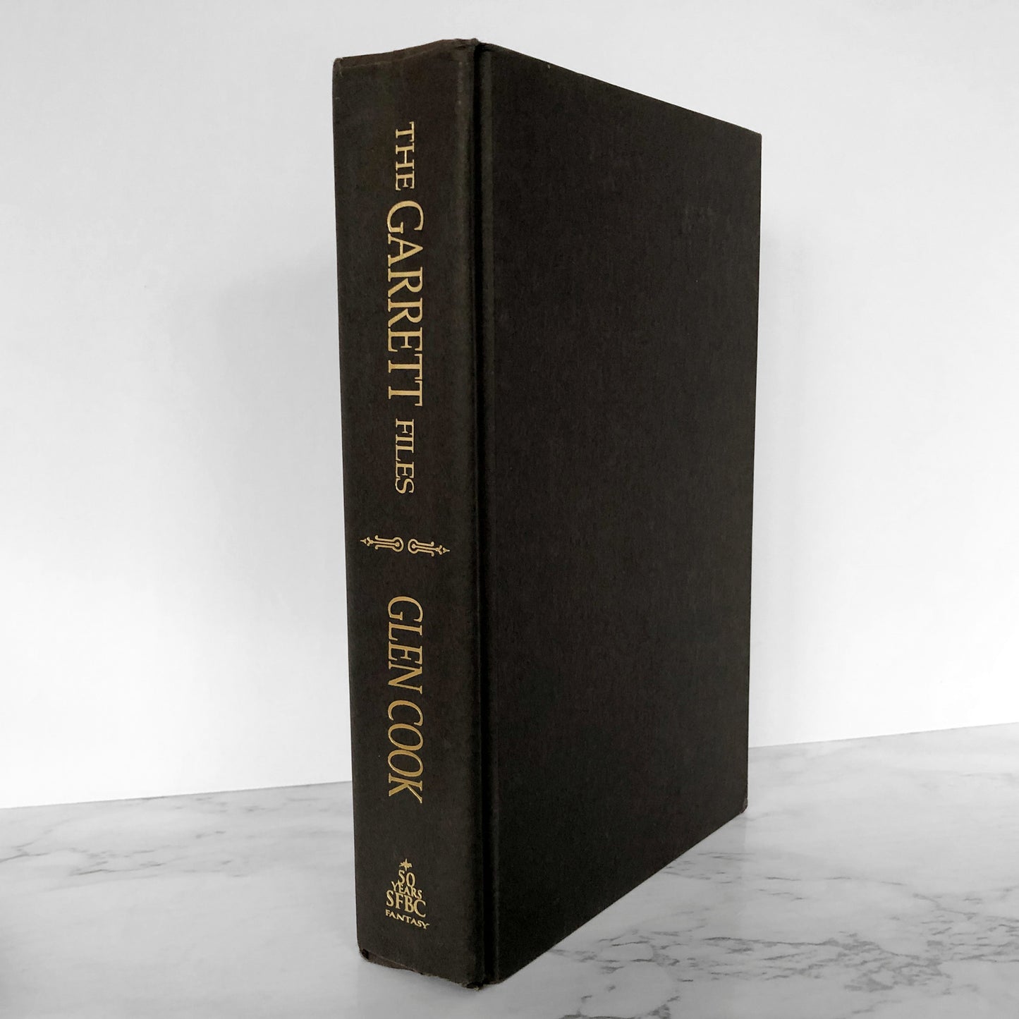 The Garrett Files [Garrett Files #1-3] by Glen Cook SIGNED! [HARDCOVER OMNIBUS / SFBC]