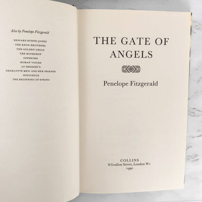 The Gate of Angels by Penelope Fitzgerald [U.K FIRST EDITION] 1990 • Collins