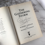 The Gathering Storm by Robert Jordan [FIRST EDITION / FIRST PRINTING] - Bookshop Apocalypse