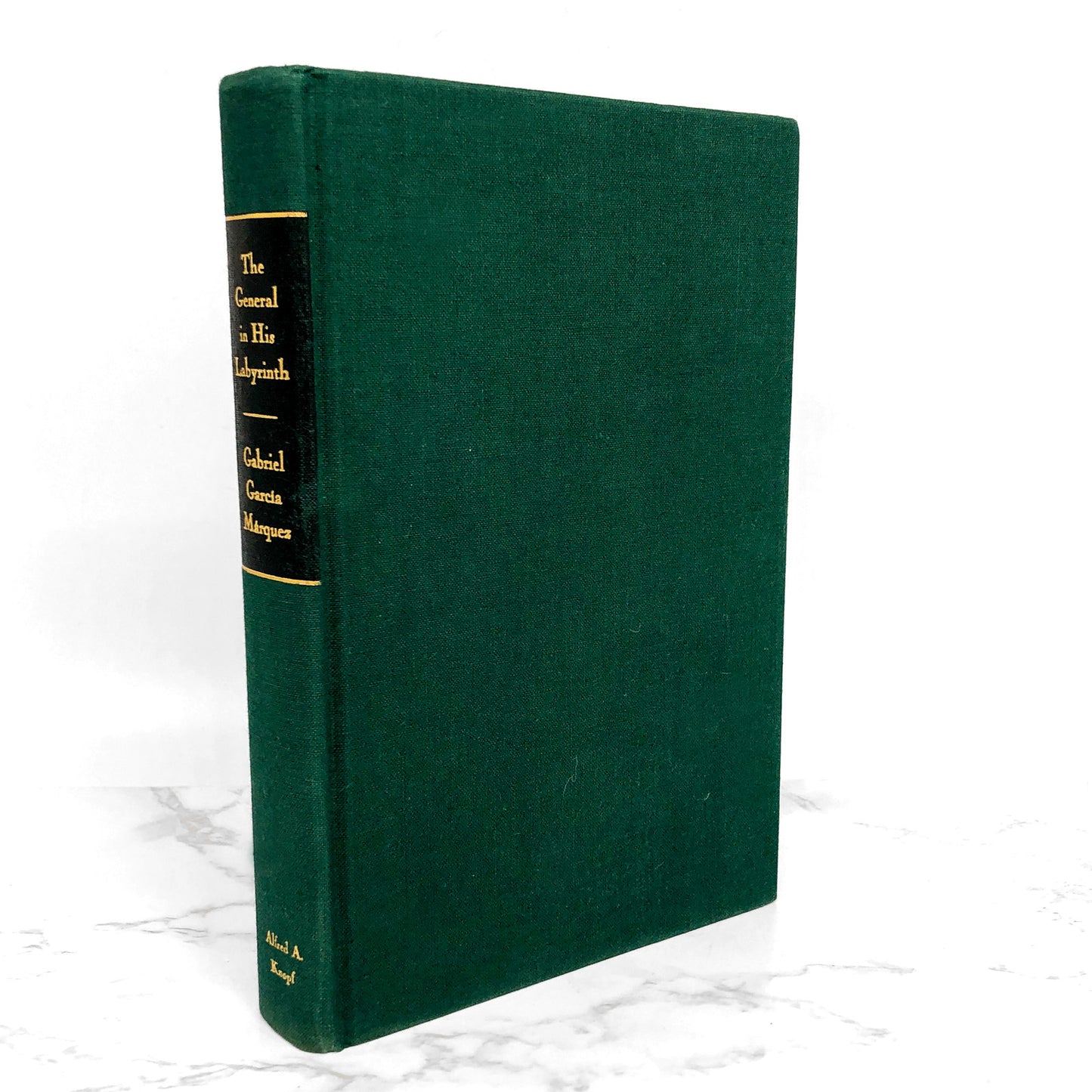 The General in His Labyrinth by Gabriel García Márquez [FIRST EDITION / FIRST PRINTING]