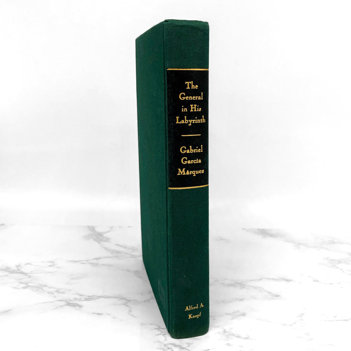 The General in His Labyrinth by Gabriel García Márquez [FIRST EDITION / FIRST PRINTING]
