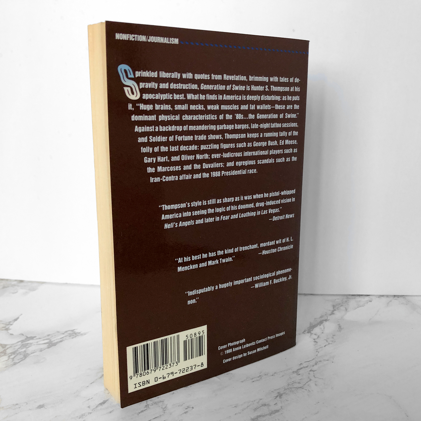 Generation of Swine: Tales of Shame & Degradation by Hunter S. Thompson - Bookshop Apocalypse