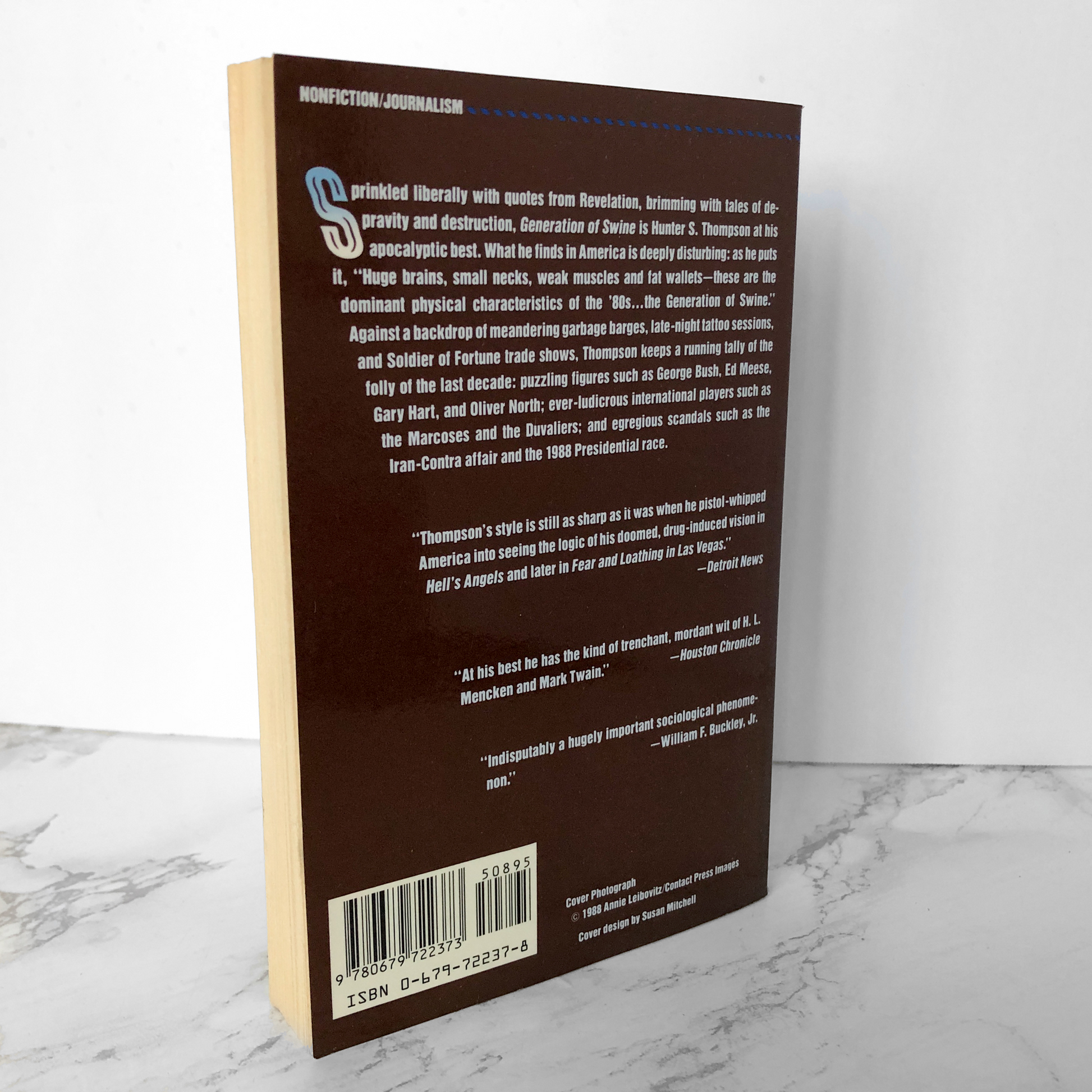 Generation of Swine: Tales of Shame & Degradation by Hunter S. Thompson - Bookshop Apocalypse