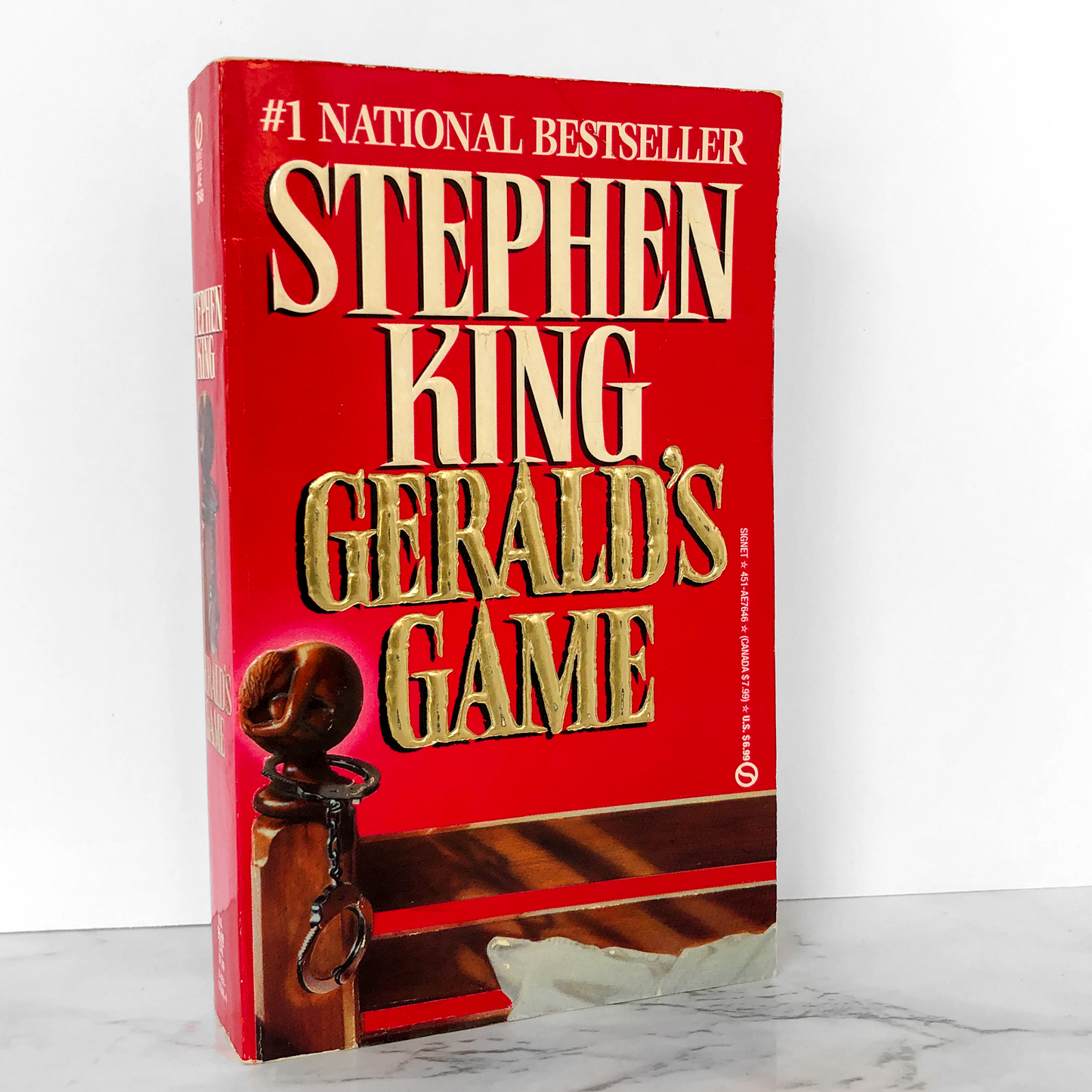 Gerald's Game by Stephen King [FIRST PAPERBACK PRINTING / 1993]