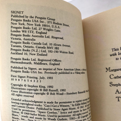 Gerald's Game by Stephen King [FIRST PAPERBACK PRINTING / 1993]