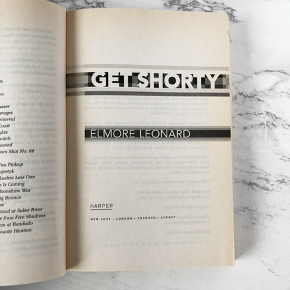 Get Shorty by Elmore Leonard [2011 TRADE PAPERBACK] - Bookshop Apocalypse