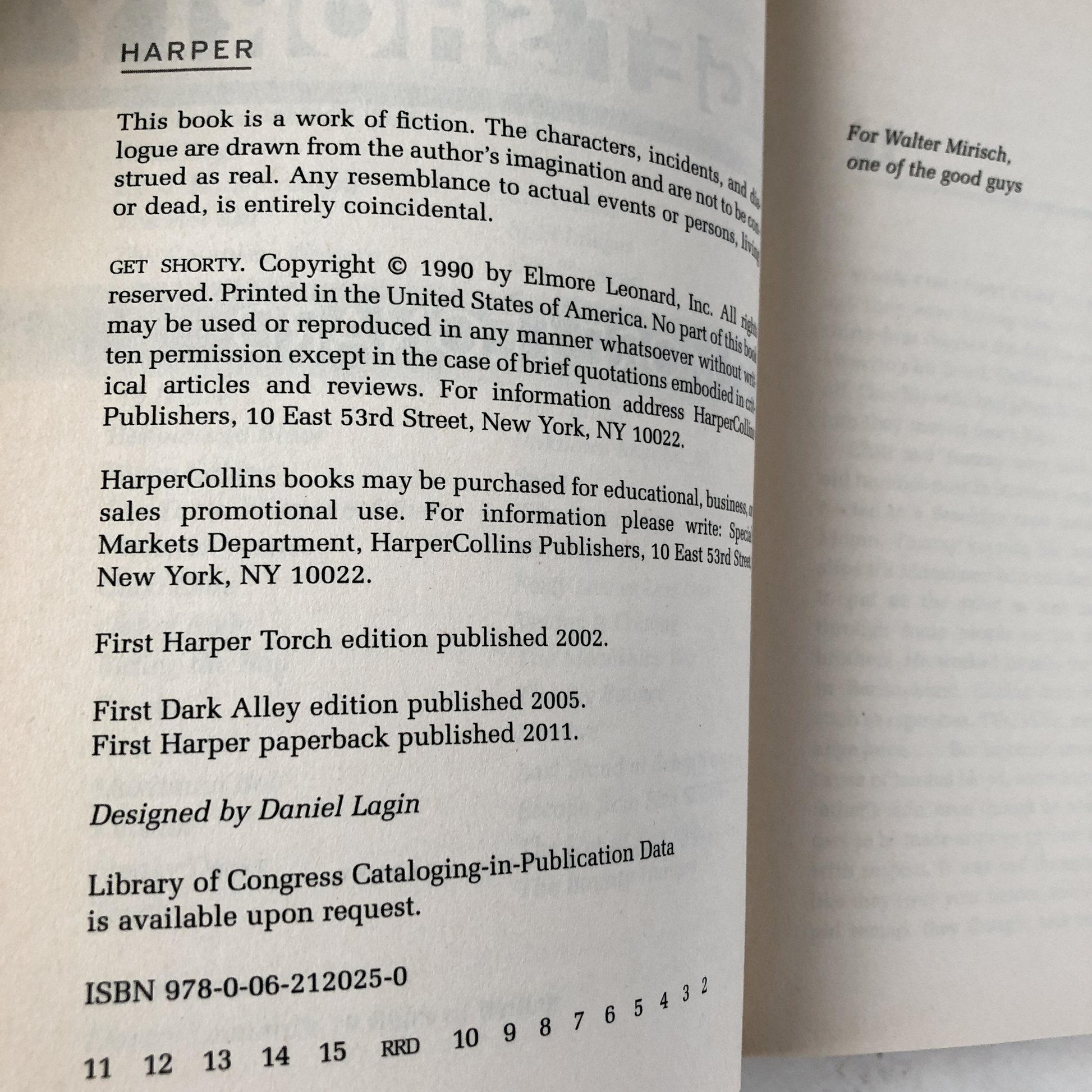 Get Shorty by Elmore Leonard [2011 TRADE PAPERBACK] - Bookshop Apocalypse