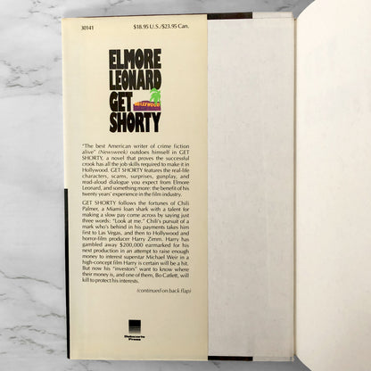Get Shorty by Elmore Leonard SIGNED! [FIRST EDITION / FIRST PRINTING]