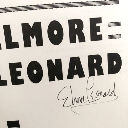 Get Shorty by Elmore Leonard SIGNED! [FIRST EDITION / FIRST PRINTING]