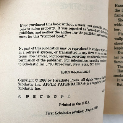 The Ghost Next Door by R.L. Stine [GOOSEBUMPS #10] - Bookshop Apocalypse
