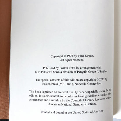 Ghost Story by Peter Straub [EASTON PRESS / 2012] - Bookshop Apocalypse