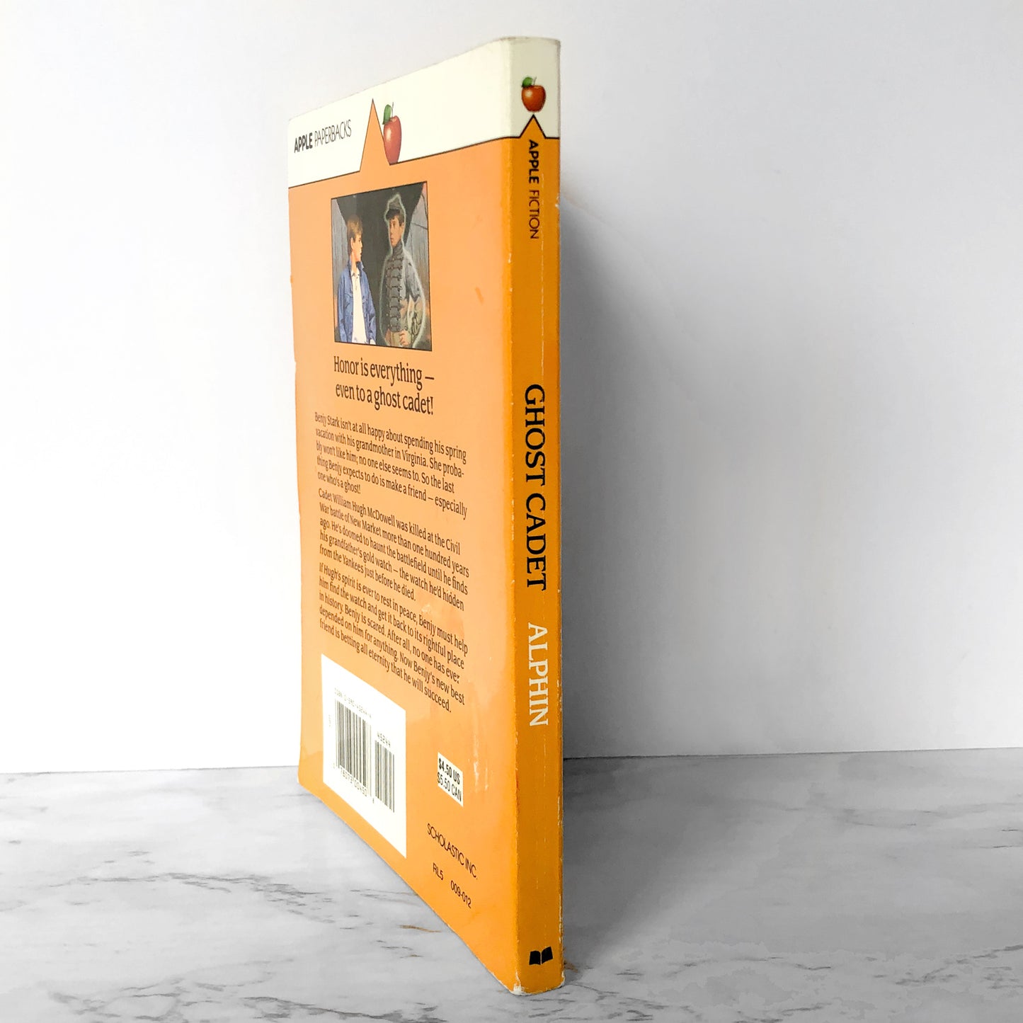 Ghost Cadet by Elaine Marie Alphin SIGNED! [1991 PAPERBACK]