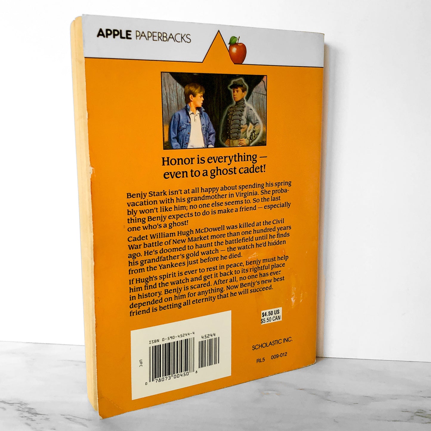 Ghost Cadet by Elaine Marie Alphin SIGNED! [1991 PAPERBACK]