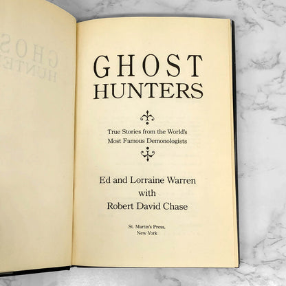 Ghost Hunters SIGNED! x2 by Ed and Lorraine Warren [FIRST EDITION] 1989