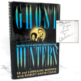 Ghost Hunters SIGNED! x2 by Ed and Lorraine Warren [FIRST EDITION] 1989