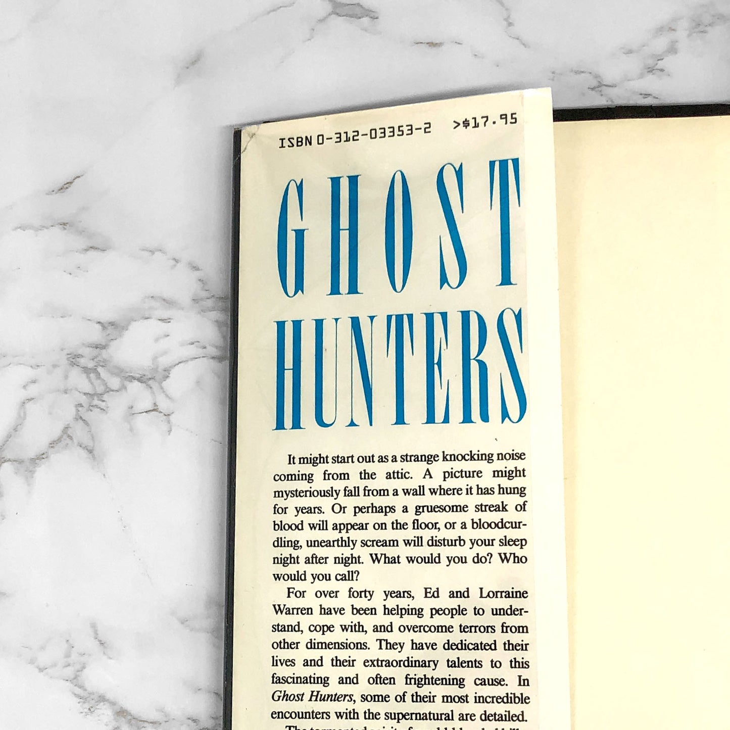 Ghost Hunters SIGNED! x2 by Ed and Lorraine Warren [FIRST EDITION] 1989