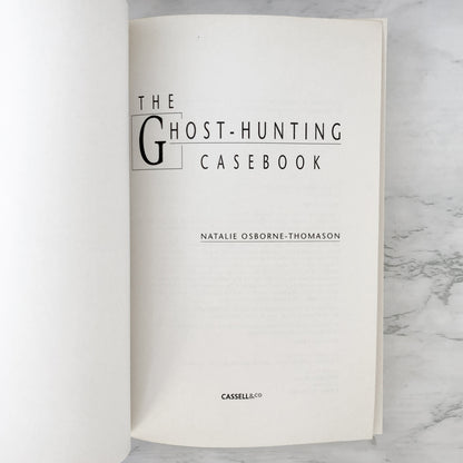 The Ghost Hunting Casebook by Natalie Osborne-Thomason [U.K. TRADE PAPERBACK] 1999