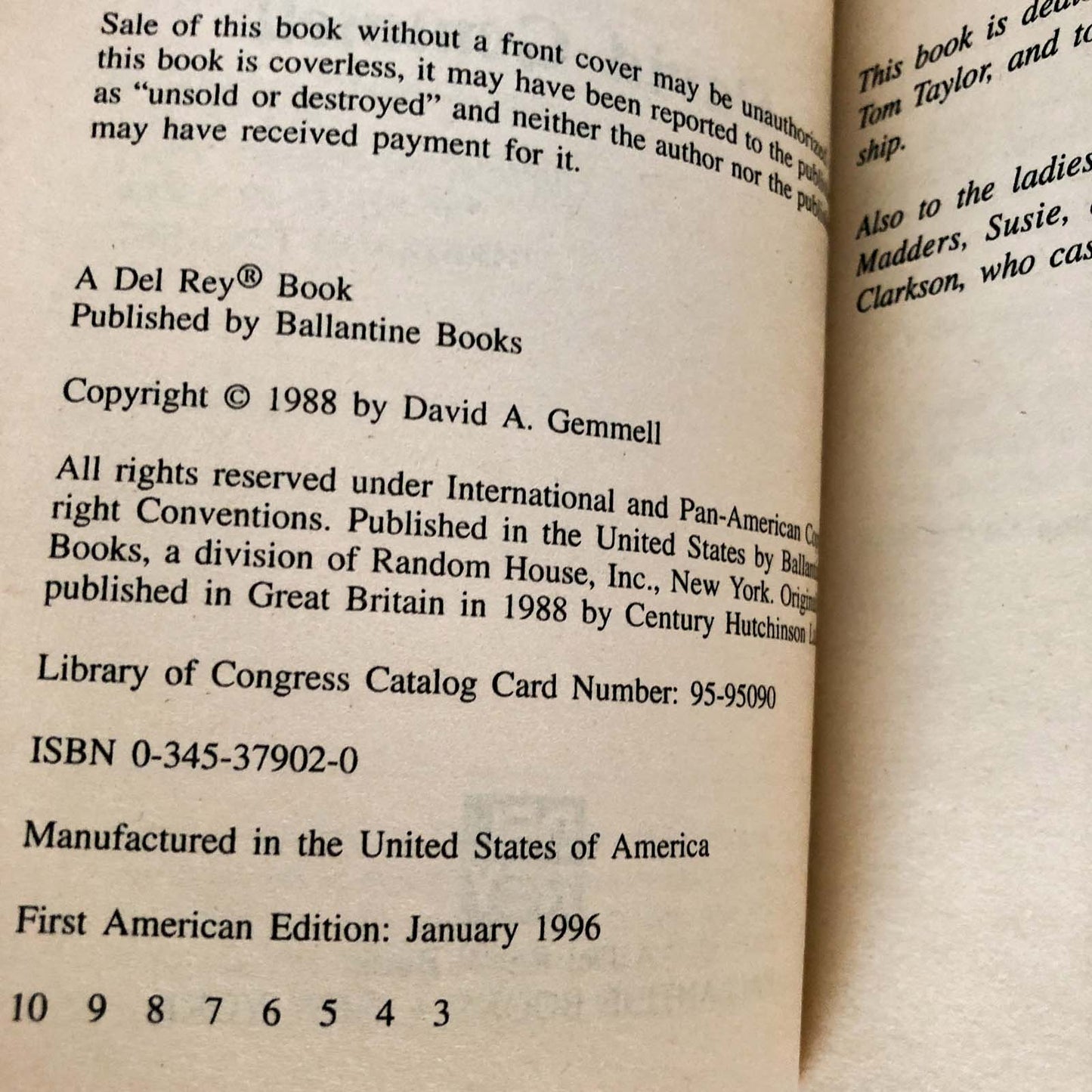 Ghost King by David Gemmell [1996 PAPERBACK]