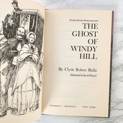 The Ghost of Windy Hill by Clyde Robert Bulla [1987 HARDCOVER}