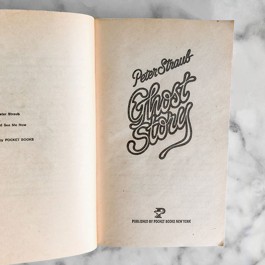 Ghost Story by Peter Straub [FIRST PAPERBACK PRINTING] 1980