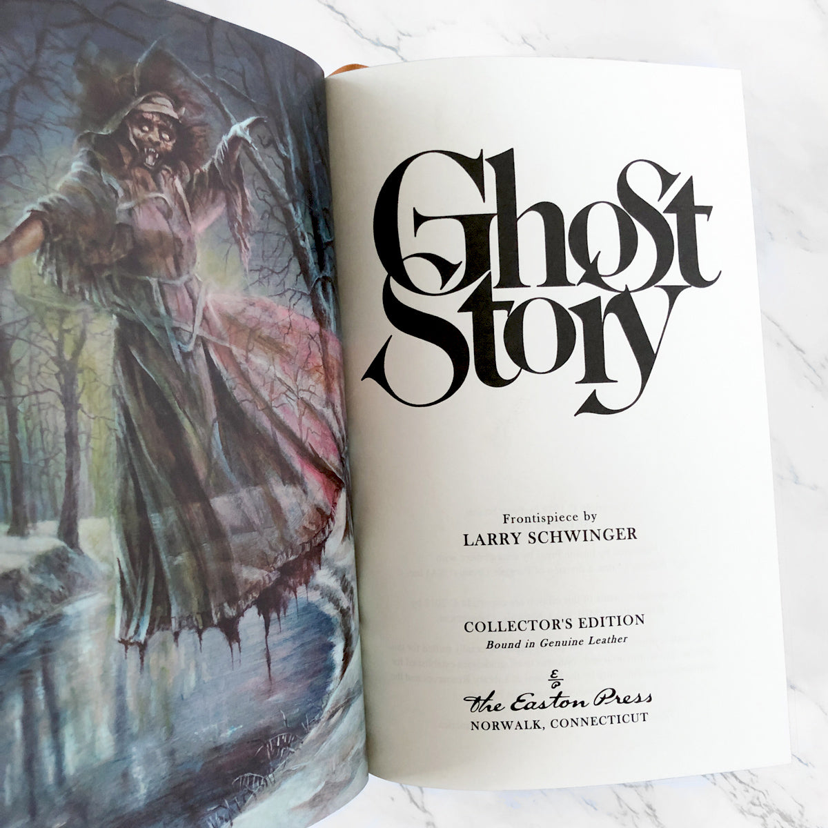 Ghost Story by Peter Straub [THE EASTON PRESS / 2012] Leather Bound Hardcover