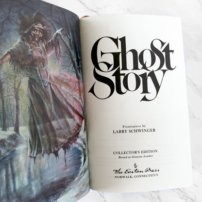 Ghost Story by Peter Straub [THE EASTON PRESS / 2012] Leather Bound Hardcover