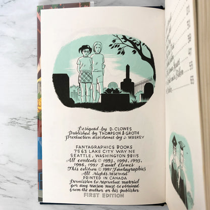 Ghost World by Daniel Clowes [FIRST EDITION] 1997 • Fantagraphics