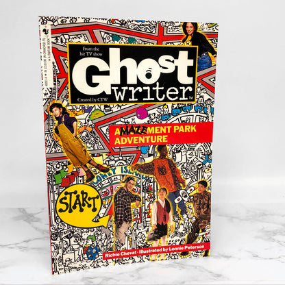 Ghostwriter: Amazement Park Adventure by Richie Chevat [TV TIE-IN ACTIVITY BOOK] 1994