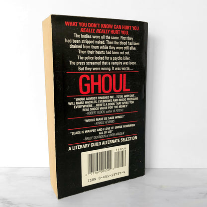 Ghoul by Michael Slade [FIRST SIGNET PRINTING] 1989