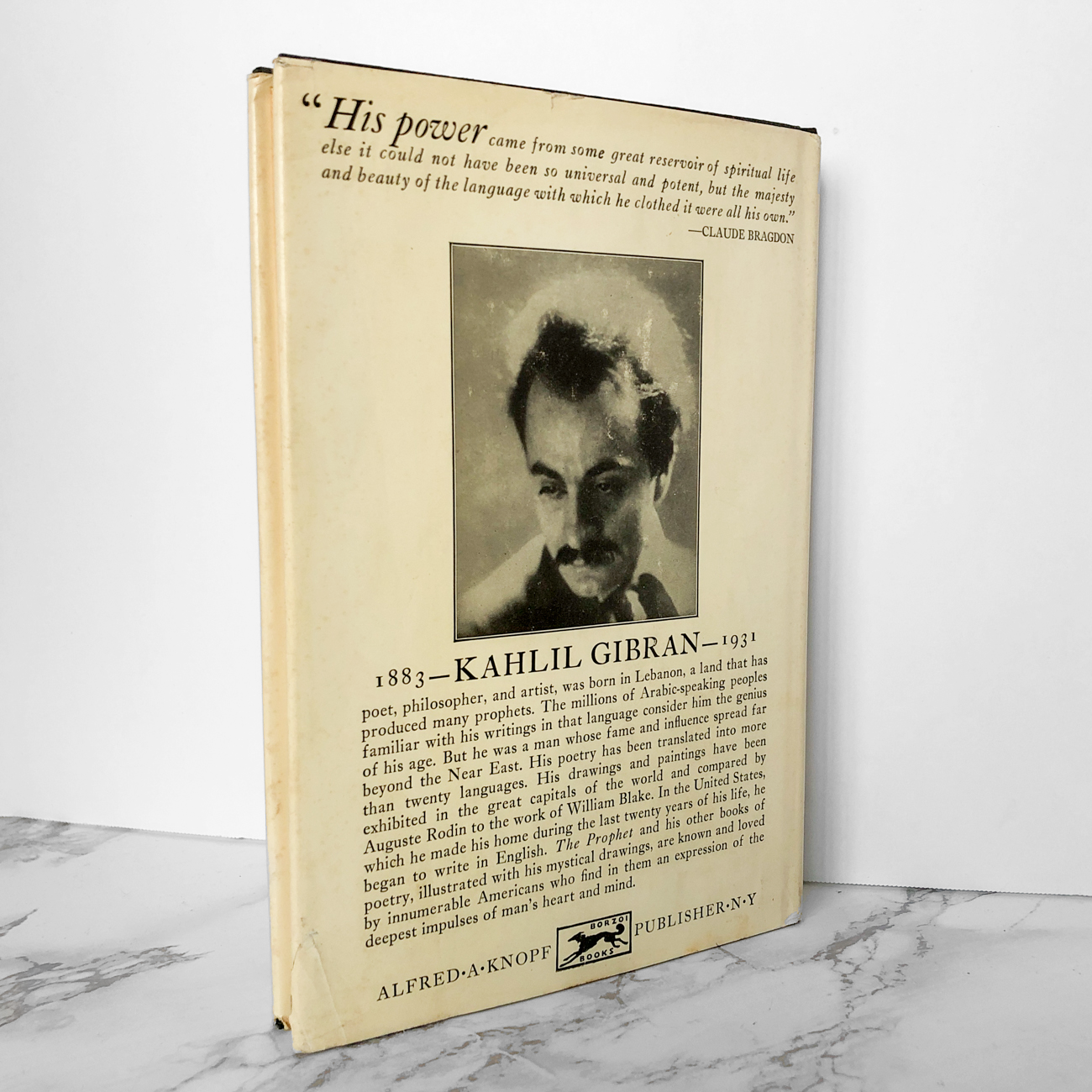 Prose Poems by Kahlil Gibran [FIRST EDITION] - Bookshop Apocalypse