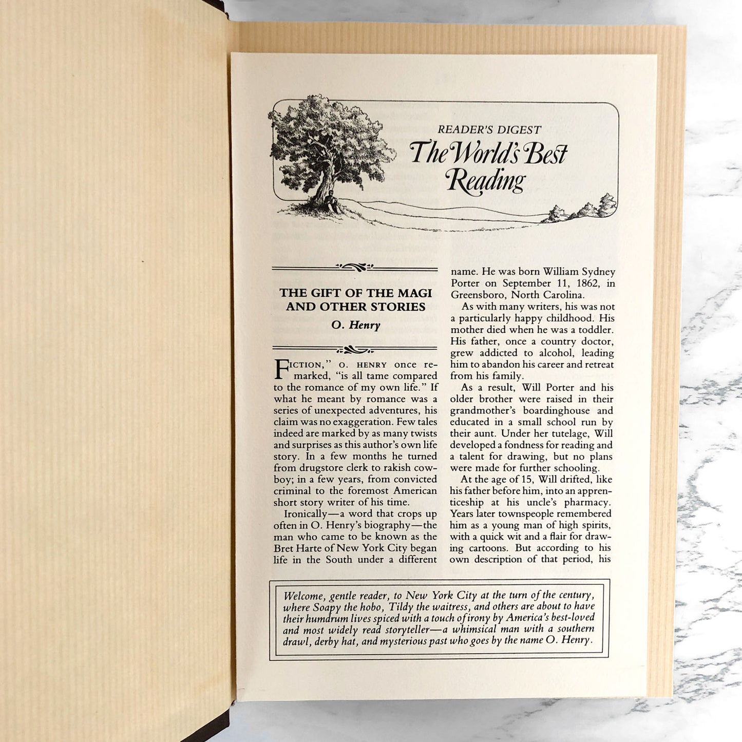 The Gift of the Magi & Other Stories by O. Henry [ILLUSTRATED HARDCOVER / 1987]