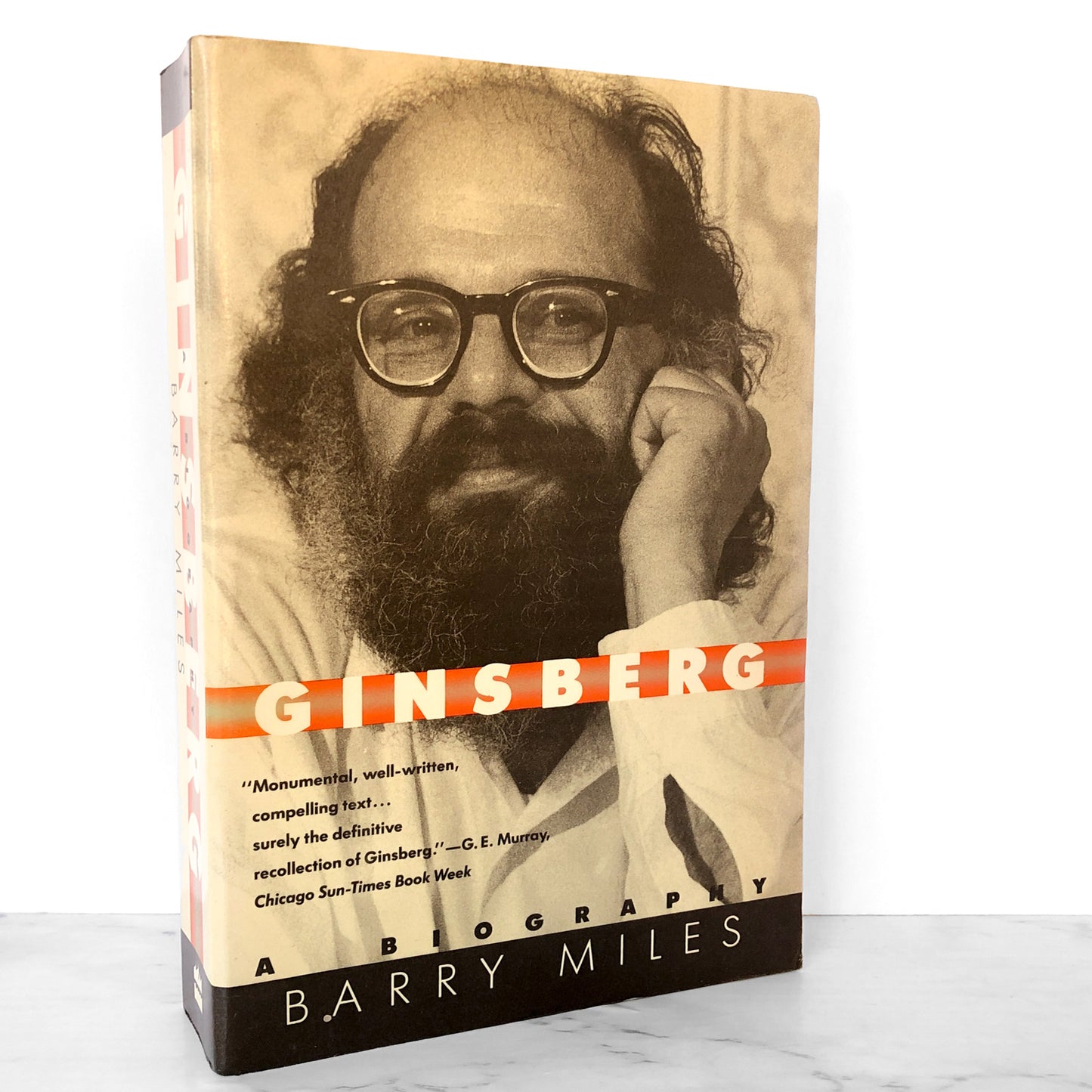 Allen Ginsberg: A Biography by Barry Miles [1990 TRADE PAPERBACK]