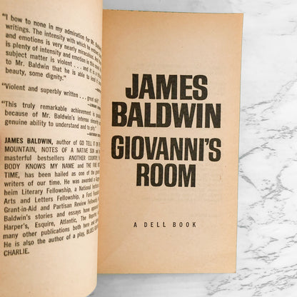 Giovanni's Room by James Baldwin [DELL PAPERBACK/ 1976]