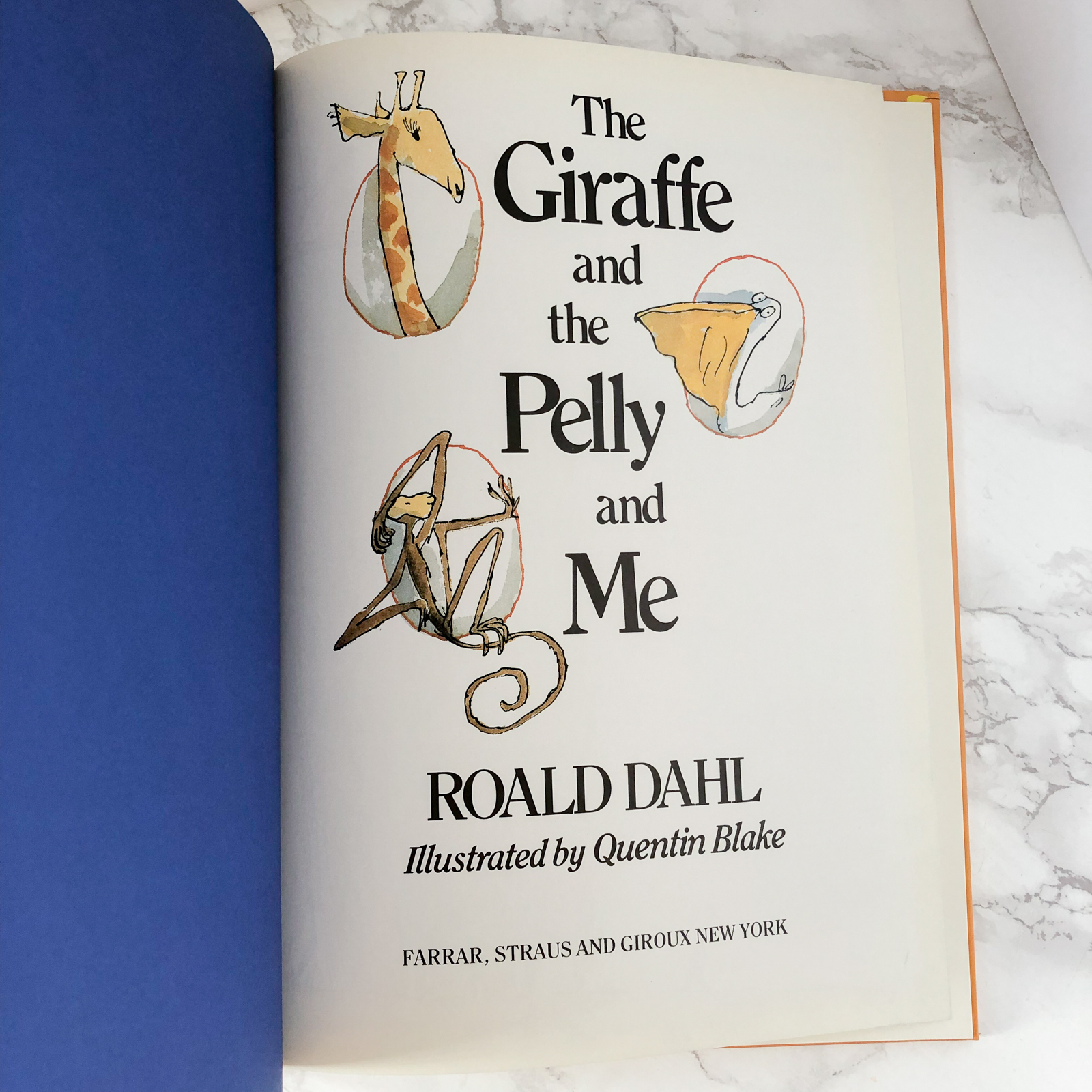 The Giraffe and the Pelly and Me by Roald Dahl [FIRST EDITION / 1985] - Bookshop Apocalypse