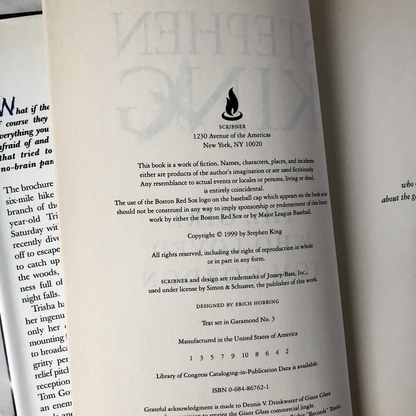 The Girl Who Loved Tom Gordon by Stephen King [FIRST PRINTING] - Bookshop Apocalypse