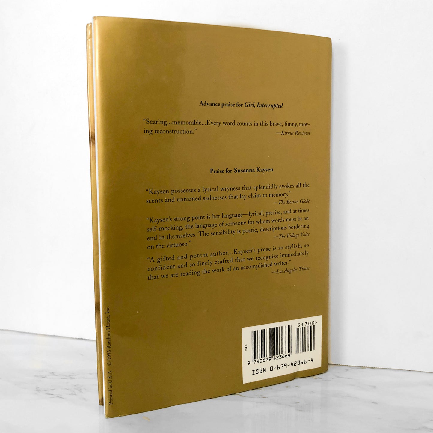 Girl Interrupted by Susanna Kaysen [FIRST EDITION]