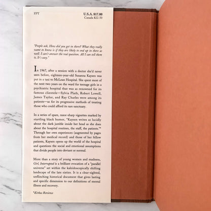 Girl Interrupted by Susanna Kaysen [FIRST EDITION / 5th PRINTING] 1993