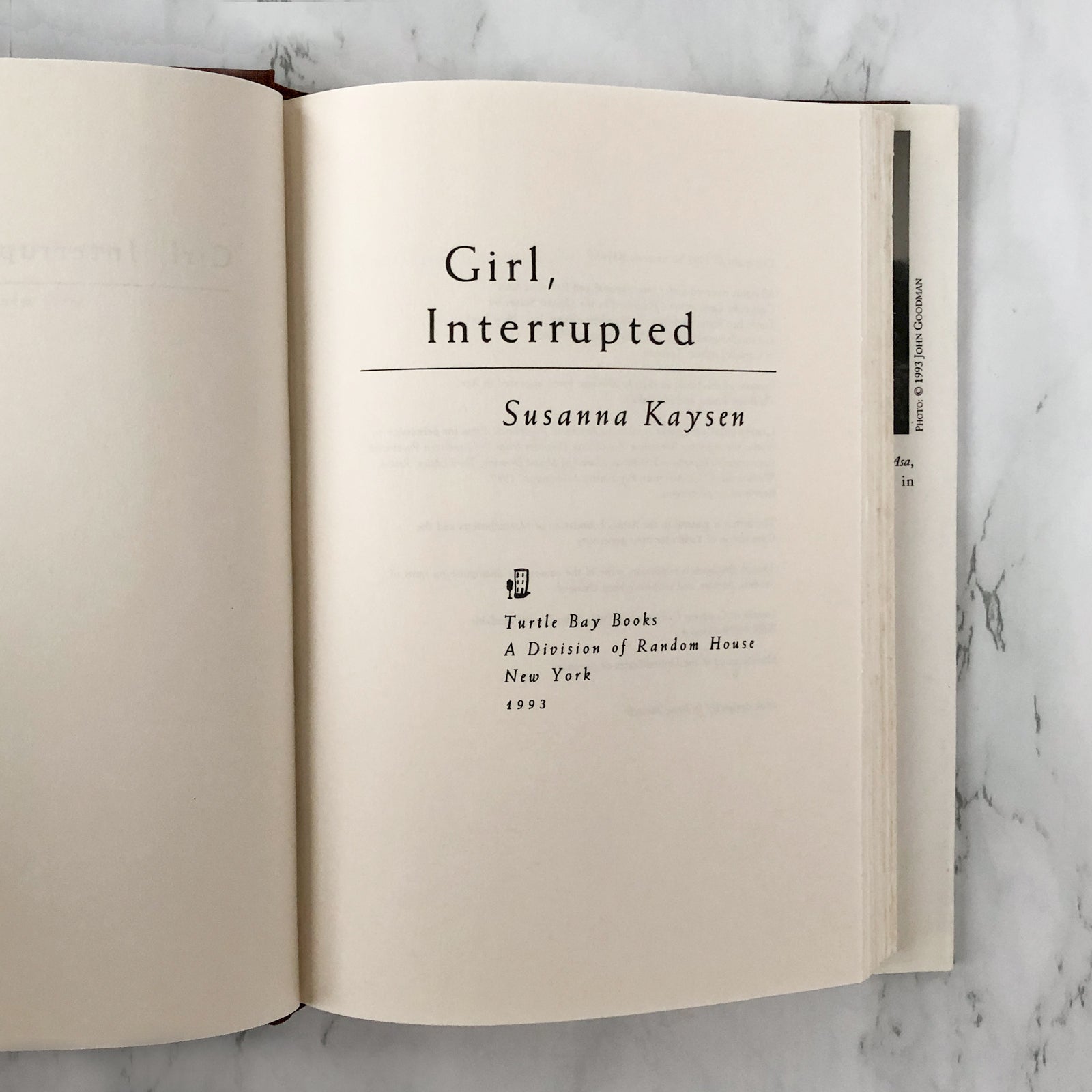 Interrupted Girl Interrupted Book Pages
