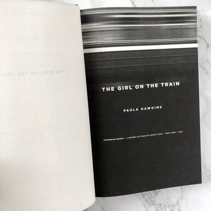 The Girl on The Train by Paula Hawkins [FIRST EDITION] - Bookshop Apocalypse