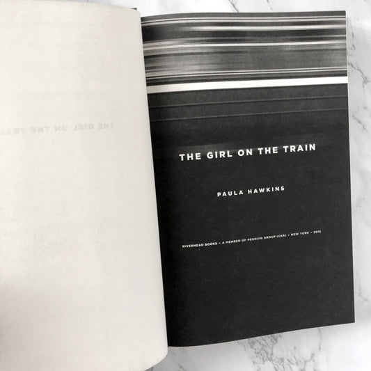 The Girl on The Train by Paula Hawkins [FIRST EDITION] - Bookshop Apocalypse