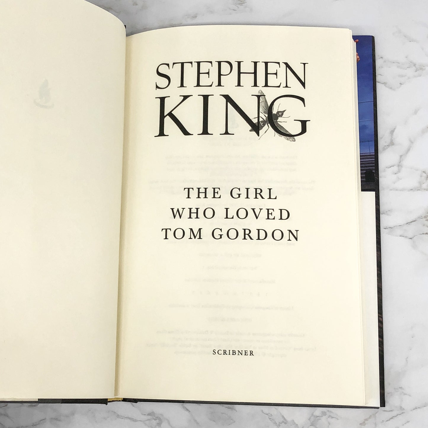 The Girl Who Loved Tom Gordon by Stephen King [1999 HARDCOVER]