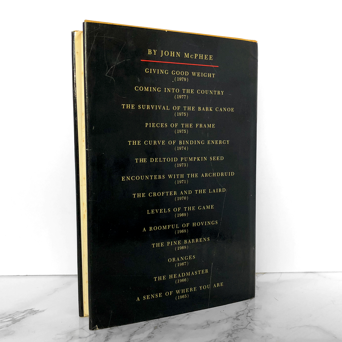 Giving Good Weight by John McPhee [FIRST EDITION / FIRST PRINTING] - Bookshop Apocalypse