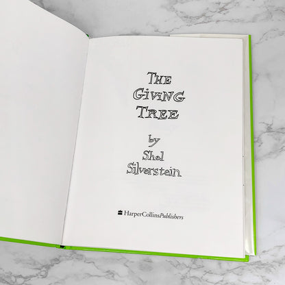 The Giving Tree by Shel Silverstein [FIRST EDITION • 68th PRINTING] • Harper Collins