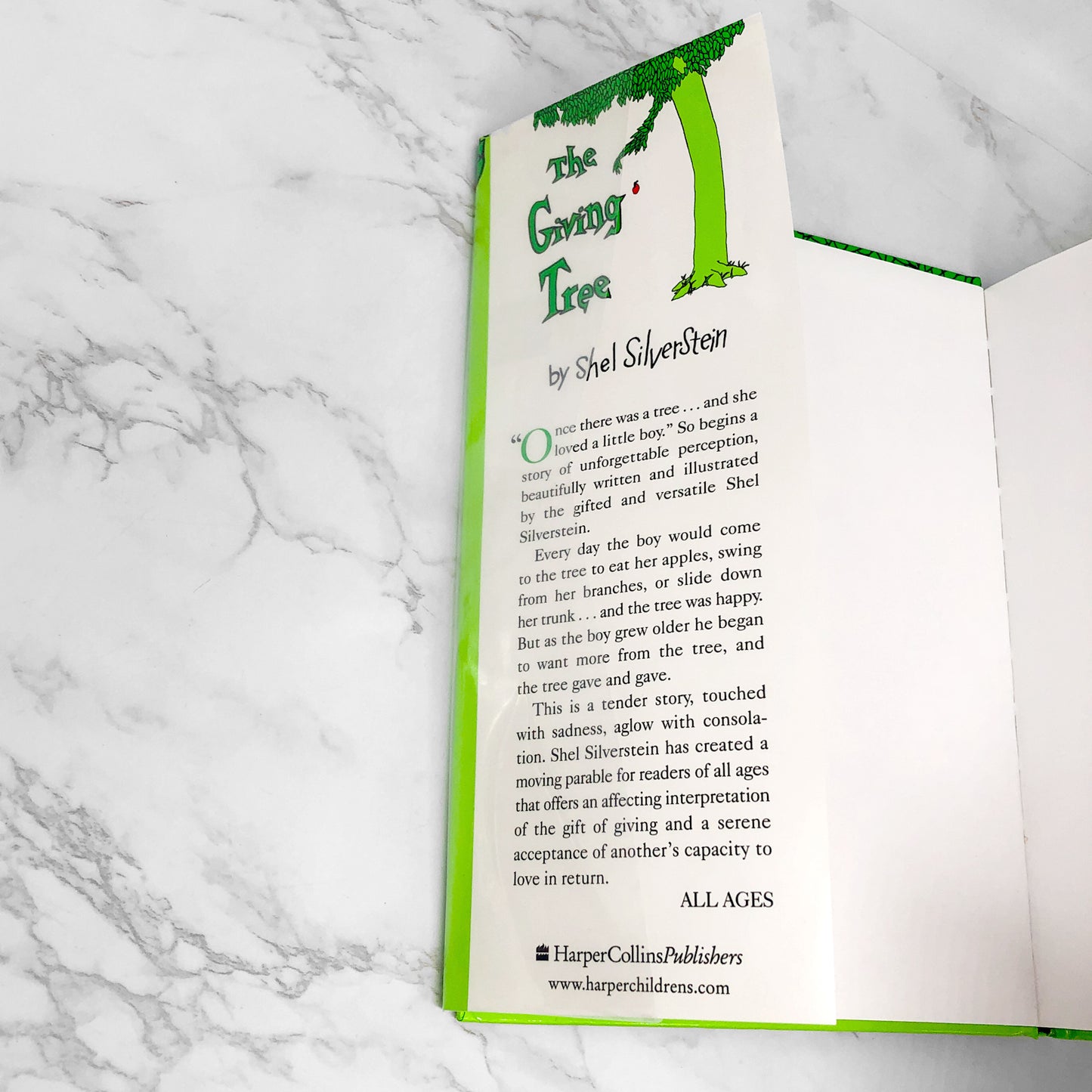 The Giving Tree by Shel Silverstein [FIRST EDITION • 68th PRINTING] • Harper Collins