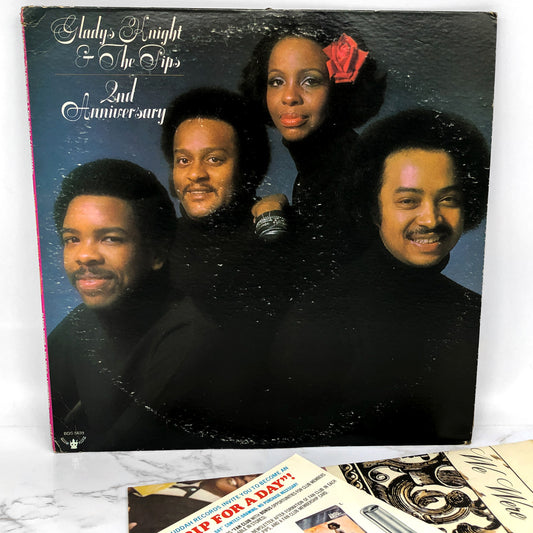 Gladys Knight & The Pips – 2nd Anniversary [VINYL LP] 1975 • Buddha