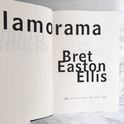 Glamorama by Bret Easton Ellis [FIRST EDITION]