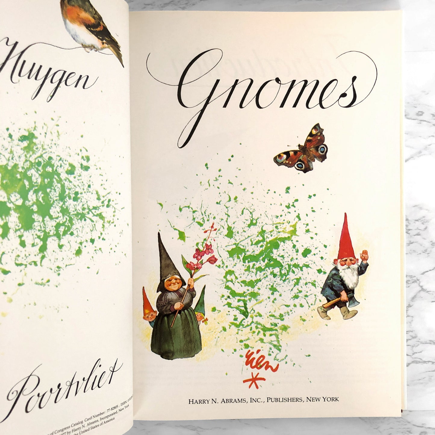 Gnomes by Wil Huygen & Rien Poortvliet [FIRST EDITION] 1977