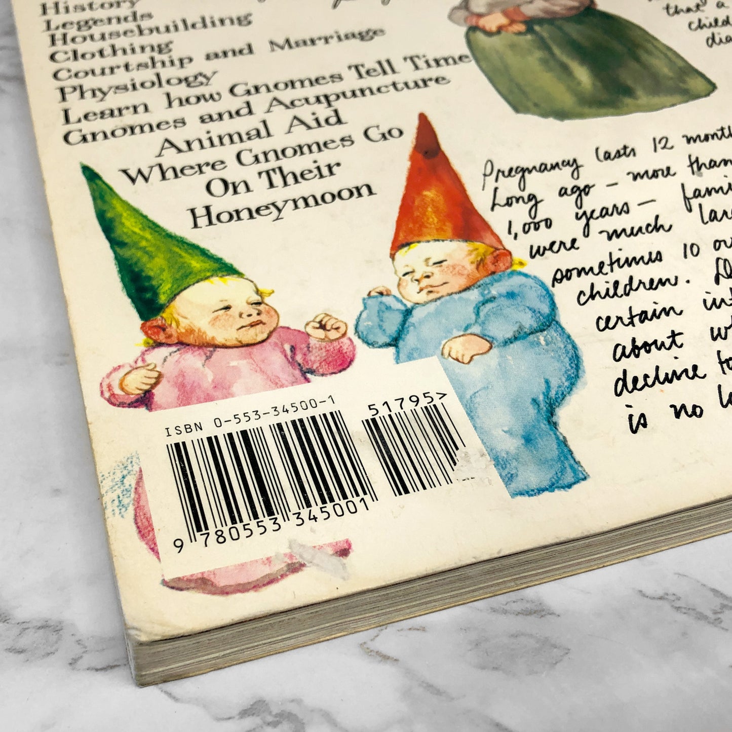 Gnomes by Wil Huygen & Rien Poortvliet [FIRST PAPERBOUND EDITION] 1979 • Peacock Press